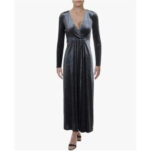 Elegant Black Velvet Maxi Dress